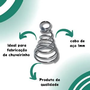 Mola Para Chuveirinho De Pesca - Tamanho 4 C/ 05 Un.